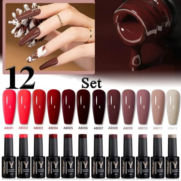 ClamantaBeauty  vernis à ongles Gel Semi Permanent 10 ML