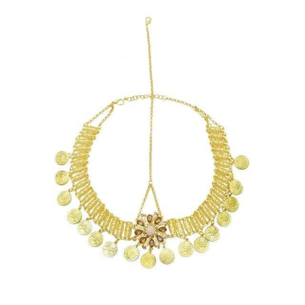 Clamanta Beauty Chaîne de tête G 2 Chaîne de tête style indienne