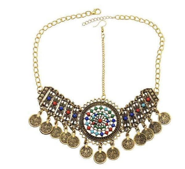 Clamanta Beauty Chaîne de tête G 3 Chaîne de tête style indienne