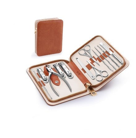 Clamanta Beauty  coupe-ongles Argent Kit coupe-ongles manucure et pédicure