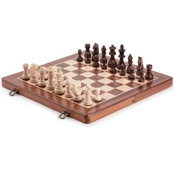 Clamanta Beauty  jeu d'échecs Marron jeu d'échecs de luxe en bois