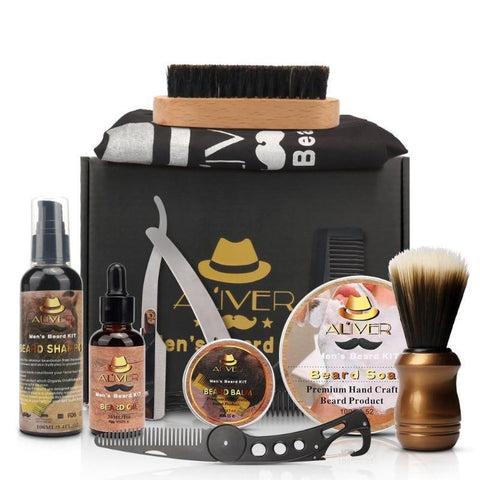 Clamanta Beauty Kit de barbe Kit de barbe pour hommes