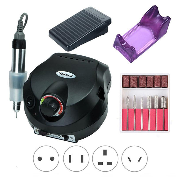 Clamanta Beauty  Perceuse35000rpm Appareil manucure Perceuse électrique et accessoire de manucure