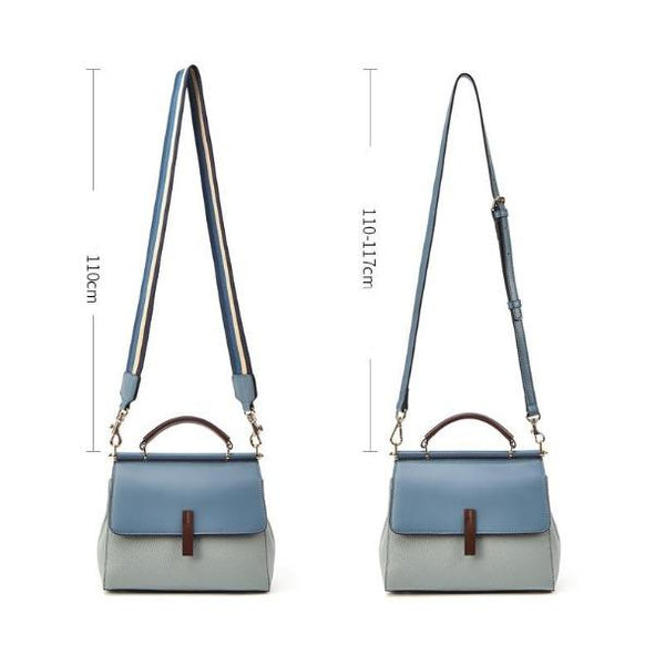 Clamanta Beauty Sac à main cuir Sac à main cuir véritable style fashion pour femmes