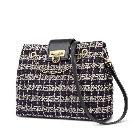 Clamanta Beauty  Sac à main femmes Fashion sac bandoulière tressée pour femmes