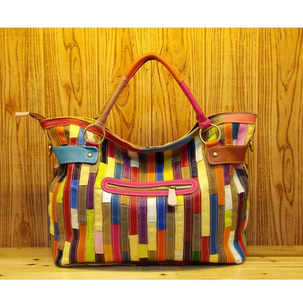 Clamanta Beauty  Sac à main femmes Sac à main en cuir véritable pour femmes