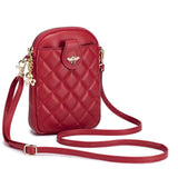 Clamanta Beauty  Sac bandoulière Rouge Sac à bandoulière en cuir véritable