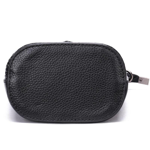 Clamanta Beauty  Sac bandoulière tendance forme seau en cuir pour femmes