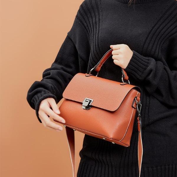 Clamanta Beauty Sacs à main Sac en cuir bandoulière femmes