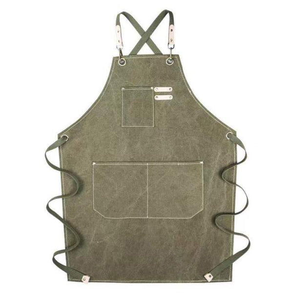 Clamanta Beauty Tablier Vert Tablier sans manches