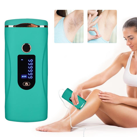 Clamanta Épilateur Laser IPL permanente Epilateur Laser Professionnel avec Ecran Digital