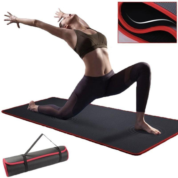 Clamanta Tapis yoga Tapis de yoga antidérapant