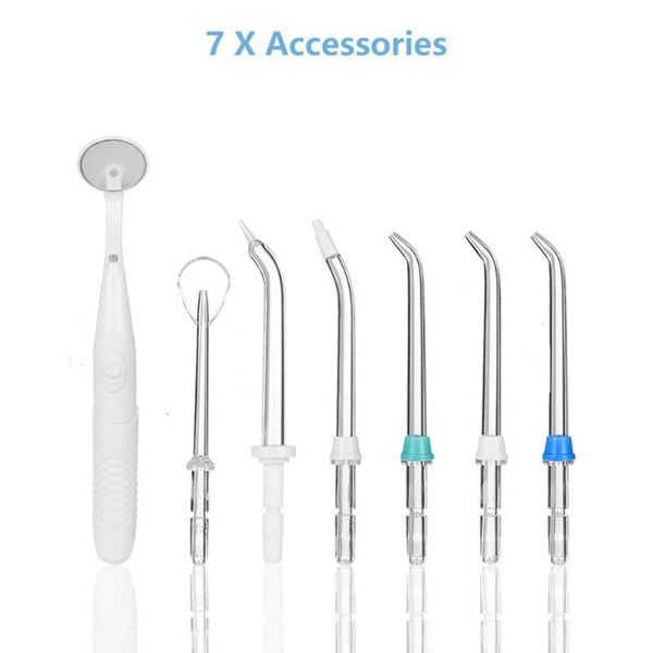 ClamantaBeauty  Blanc Appareil Oral irrigateur à jet d'eau pour soins bucco-dentaires