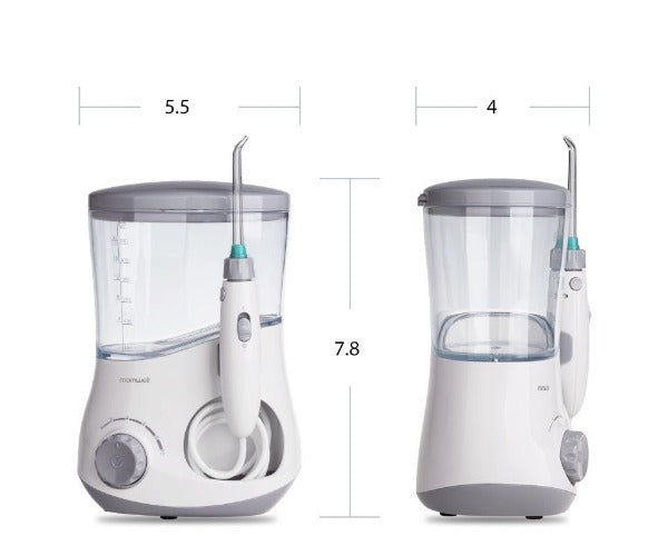 ClamantaBeauty  Blanc Appareil Oral irrigateur à jet d'eau pour soins bucco-dentaires
