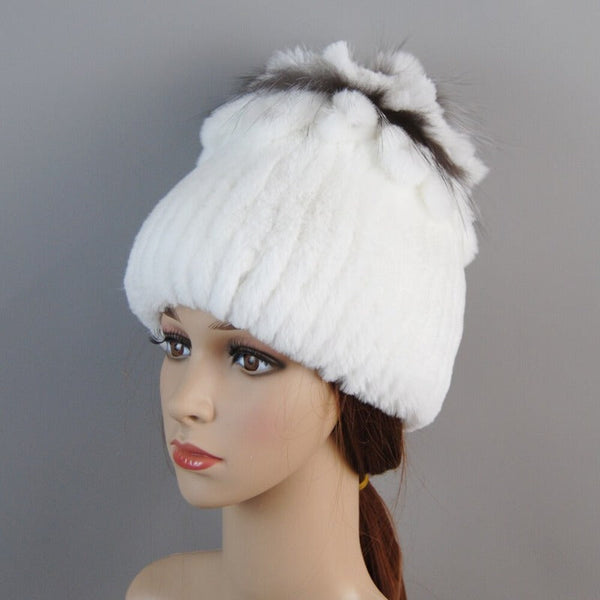 ClamantaBeauty  Chapeau et écharpe en fourrure