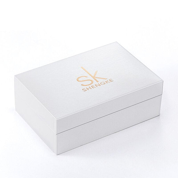 ClamantaBeauty  Coffret montre à Quartz élégant avec collier