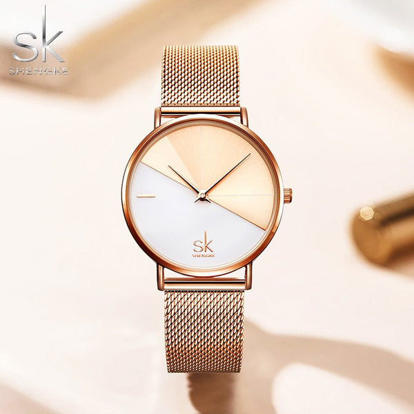 ClamantaBeauty  Coffret Montre-bracelet avec collier et boucles d'oreilles