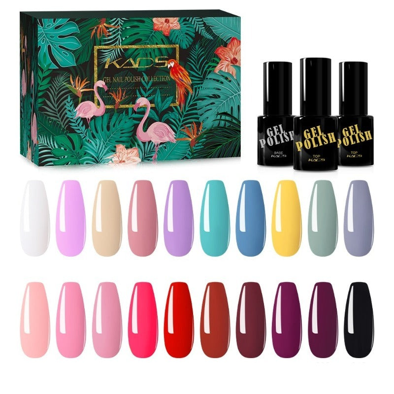 ClamantaBeauty  Kit-1 Kit vernis à ongles Gel UV Semi-Permanent 23 pièces