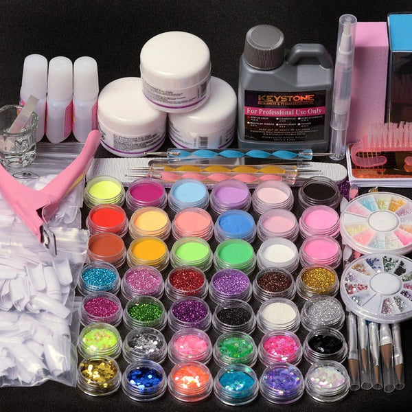 ClamantaBeauty  Kit-8 Kit complet de vernis à ongles en acrylique