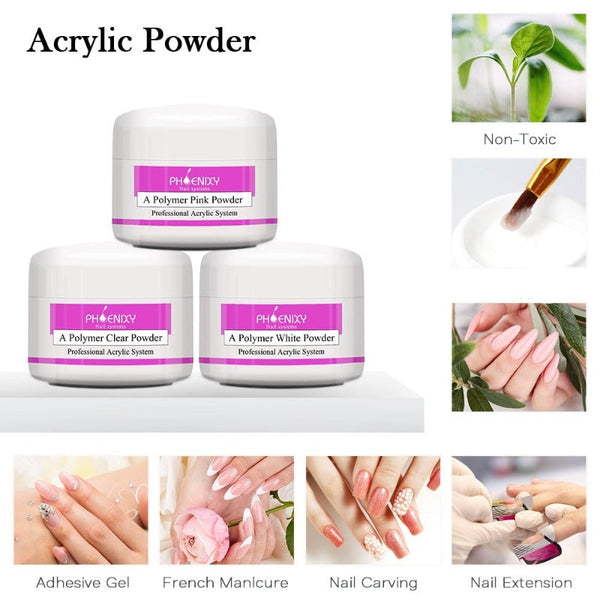 ClamantaBeauty  Kit complet de vernis à ongles en acrylique