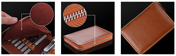 ClamantaBeauty  Kit coupe-ongles en acier inoxydable 11 pcs