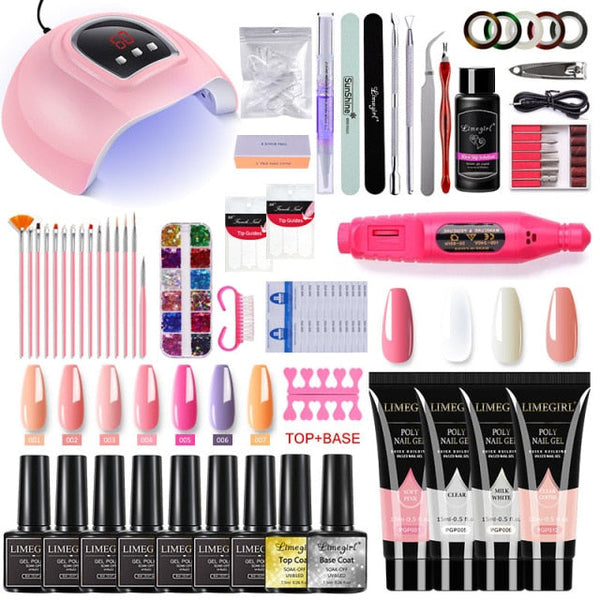 ClamantaBeauty  Kit de manucure Model 1 Lampe sèche-ongles perceuse à ongles vernis à ongles Gel UV