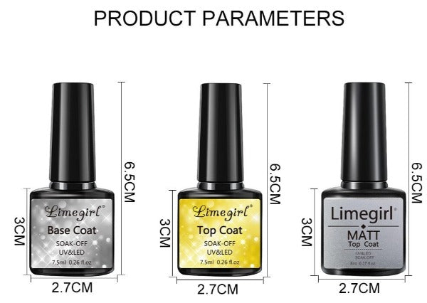 ClamantaBeauty  kit vernis 60 vernis à ongles en Gel UV Semi-Permanent