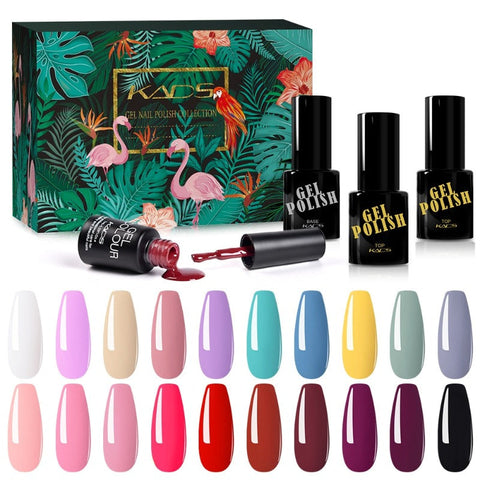 ClamantaBeauty  Kit vernis à ongles Gel UV Semi-Permanent 23 pièces