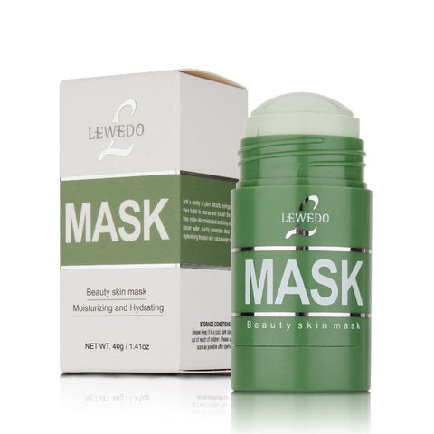 ClamantaBeauty  Masque facial Vert Masque de nettoyage au thé vert pour visage