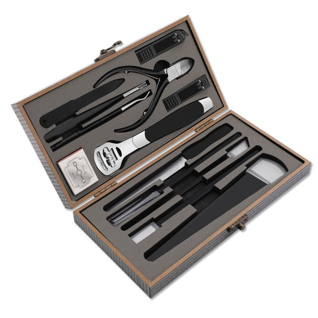 ClamantaBeauty  Noir Kit de pédicure13pcs