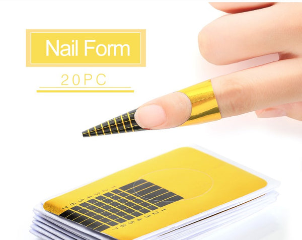 ClamantaBeauty  Rose Kit complet extensions d'ongles Gel UV-Base-poudre acrylique