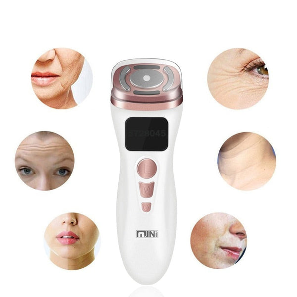 ClamantaBeauty  ultrasons RF Blanc Appareil à ultrasons RF lifting du visage