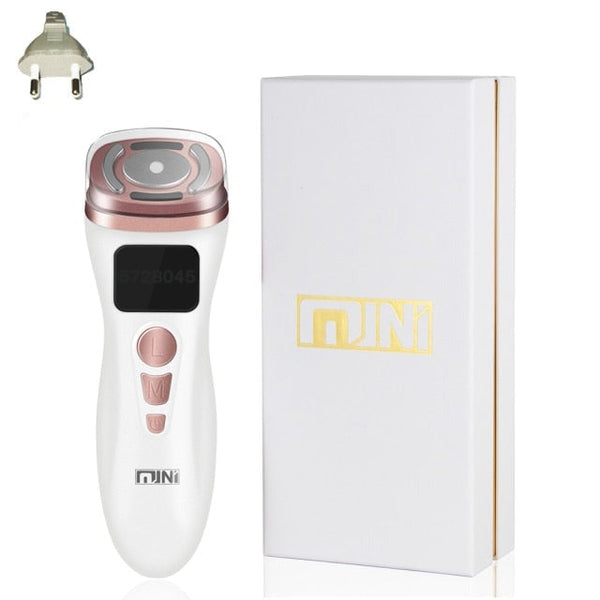 ClamantaBeauty  ultrasons RF Blanc Appareil à ultrasons RF lifting du visage