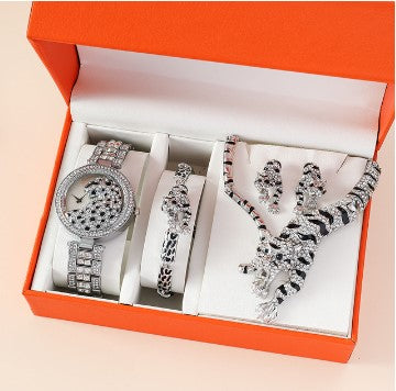 ClamantaBeauty  Watch Gift set 2 Ensemble de bijoux en cristal